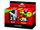 Lexmark no 23 and no 24 genuine Ink Cartridges