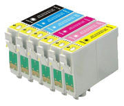 Epson T0791, TO792, T0793, T0794, T0795, T0796  premium Ink Cartridges