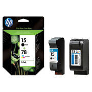 HP 15, HP 78  genuine Ink Cartridge