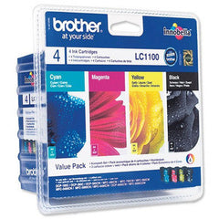 Brother LC 1100 genuine ink cartridges