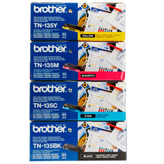Brother TN135 Genuine Toner Cartridges