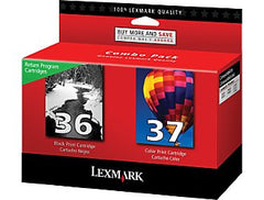 Lexmark no 36 and no 37 genuine Ink Cartridges