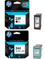 HP 339, HP 344  genuine Ink Cartridges